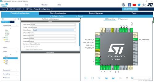 使用STM32CubeMX與Keil uVision5實(shí)現(xiàn)按鍵配置 計(jì)算機(jī)軟硬件開發(fā)與應(yīng)用